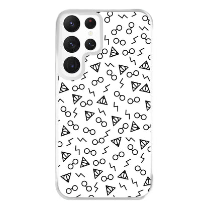 Potter Pattern Phone Case for Galaxy S22 Ultra