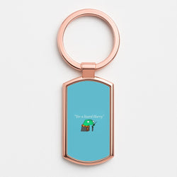 Yer A Wizard Harry Rose Gold Keyring
