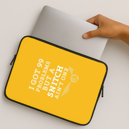 99 Problems But A Snitch Aint One MacBook Case
