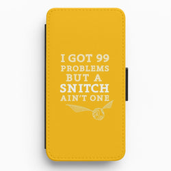 99 Problems But A Snitch Aint One Flip / Wallet Phone Case