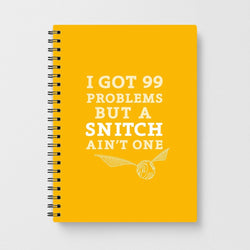 99 Problems But A Snitch Aint One Notebook - Fun Cases