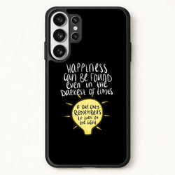 Happiness Can Be Found In The Darkest of Times Phone Case for Galaxy S26 Ultra