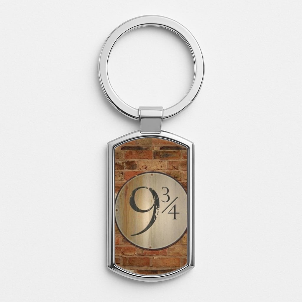 Platform 9 and 3 Quarters Luxury Keyring
