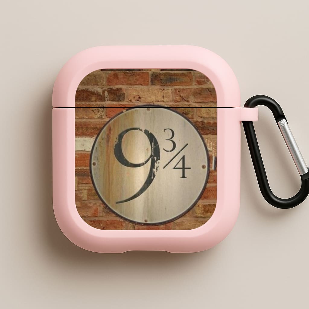 Platform 9 and 3 Quarters Pink AirPods Case