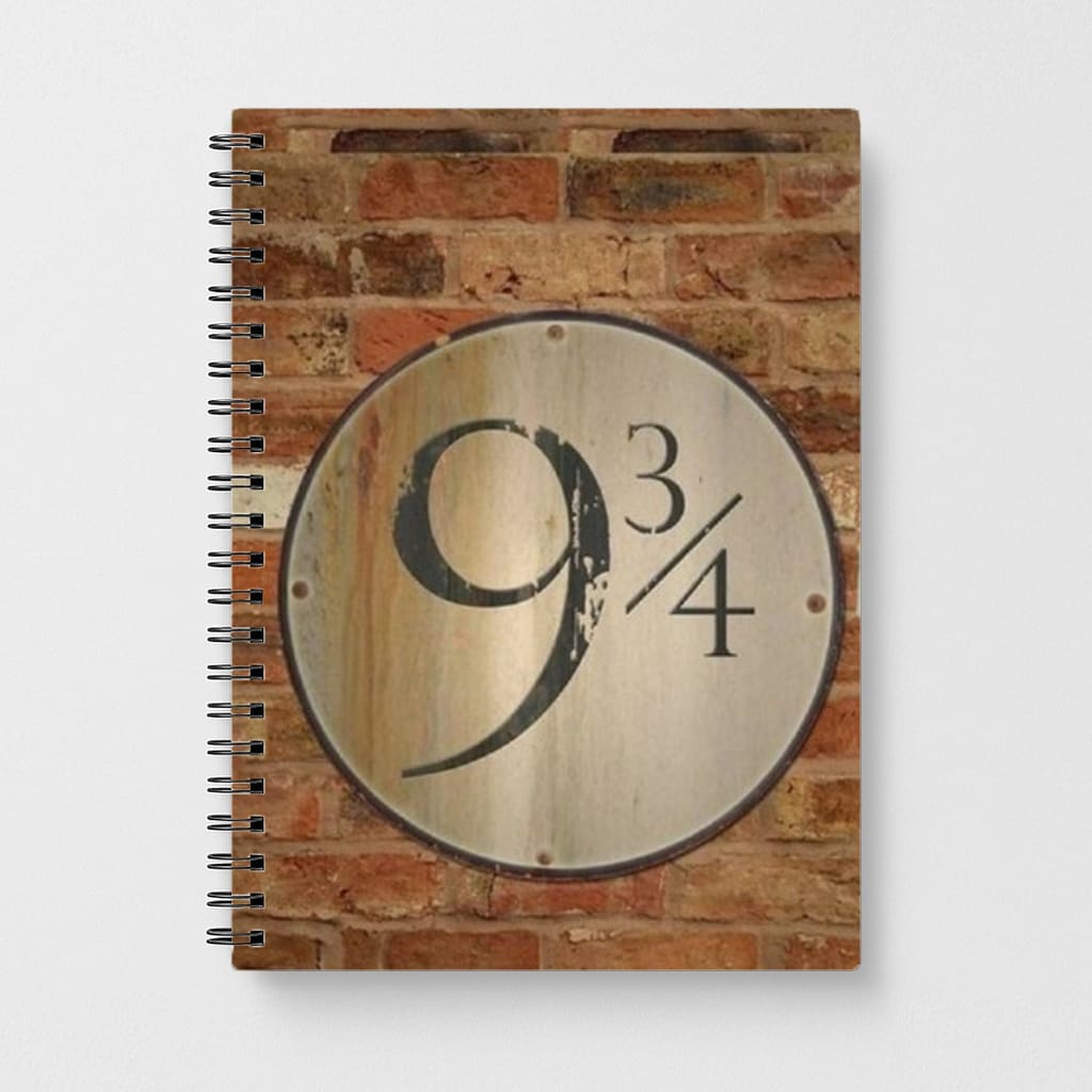 Platform 9 and 3 Quarters Notebook