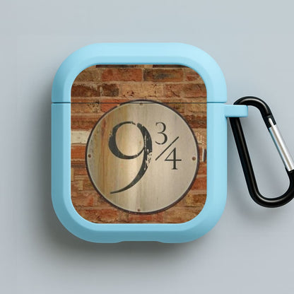 Platform 9 and 3 Quarters Blue AirPods Case