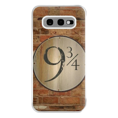 Platform 9 and 3 Quarters Phone Case for Galaxy S10e