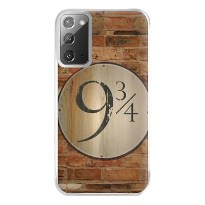 Platform 9 and 3 Quarters Phone Case for Galaxy Note 20 Ultra