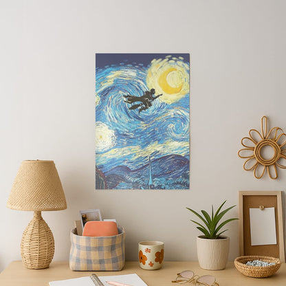 Starry Potter Art Print