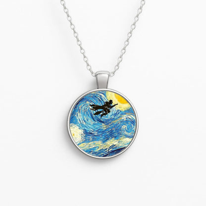 Starry Potter Circle Necklace