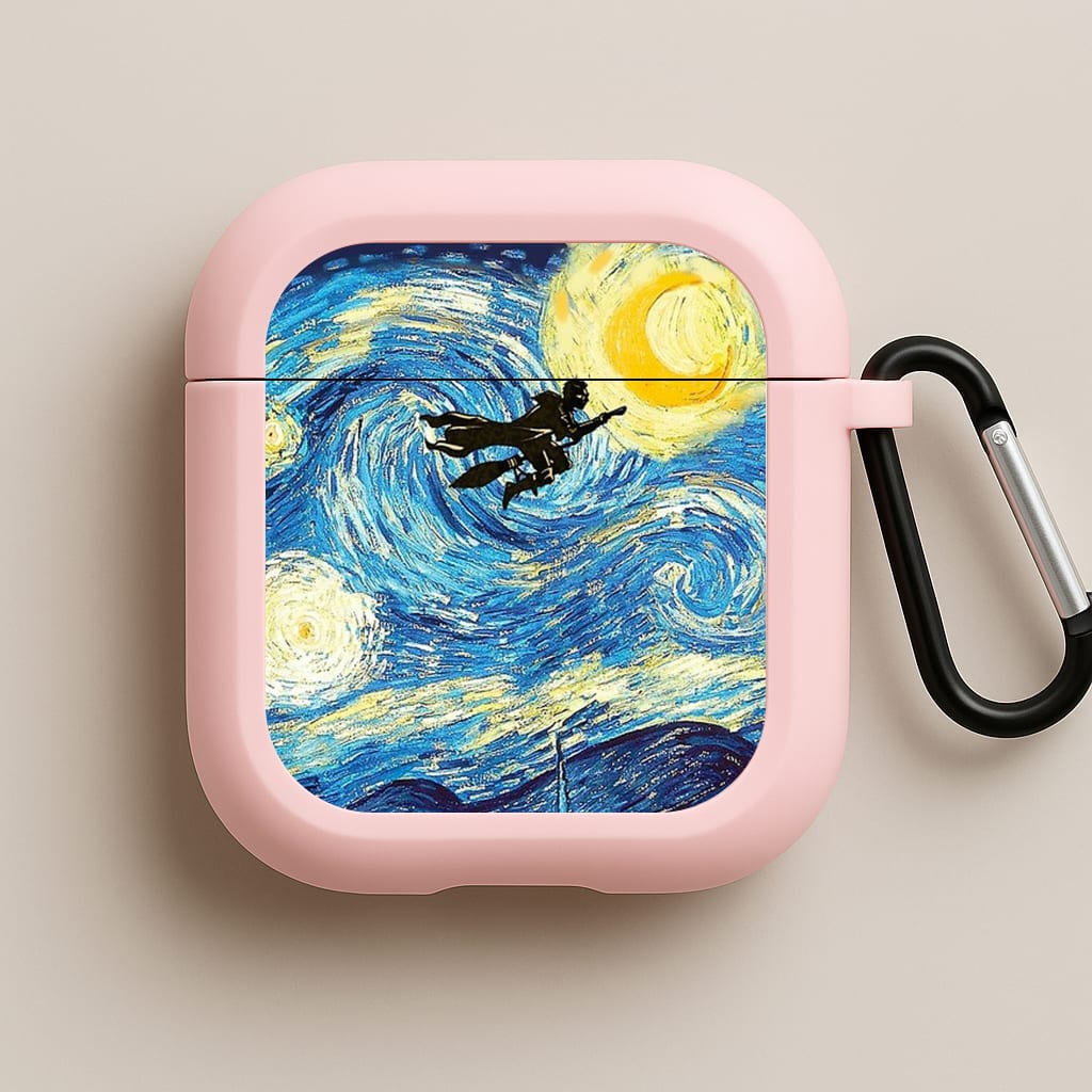 Starry Potter Pink AirPods Case