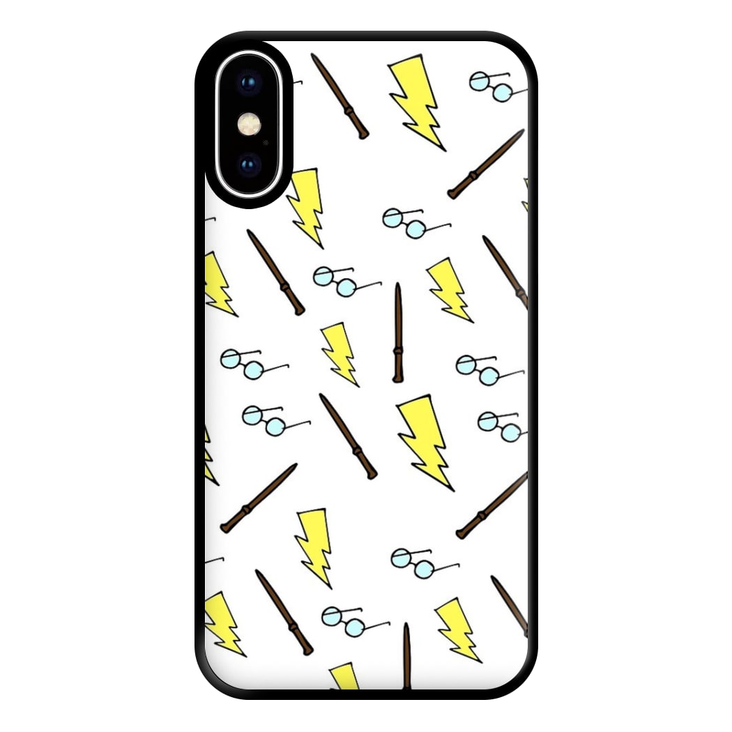 Potter Head Pattern Phone Case for iPhone XS Max