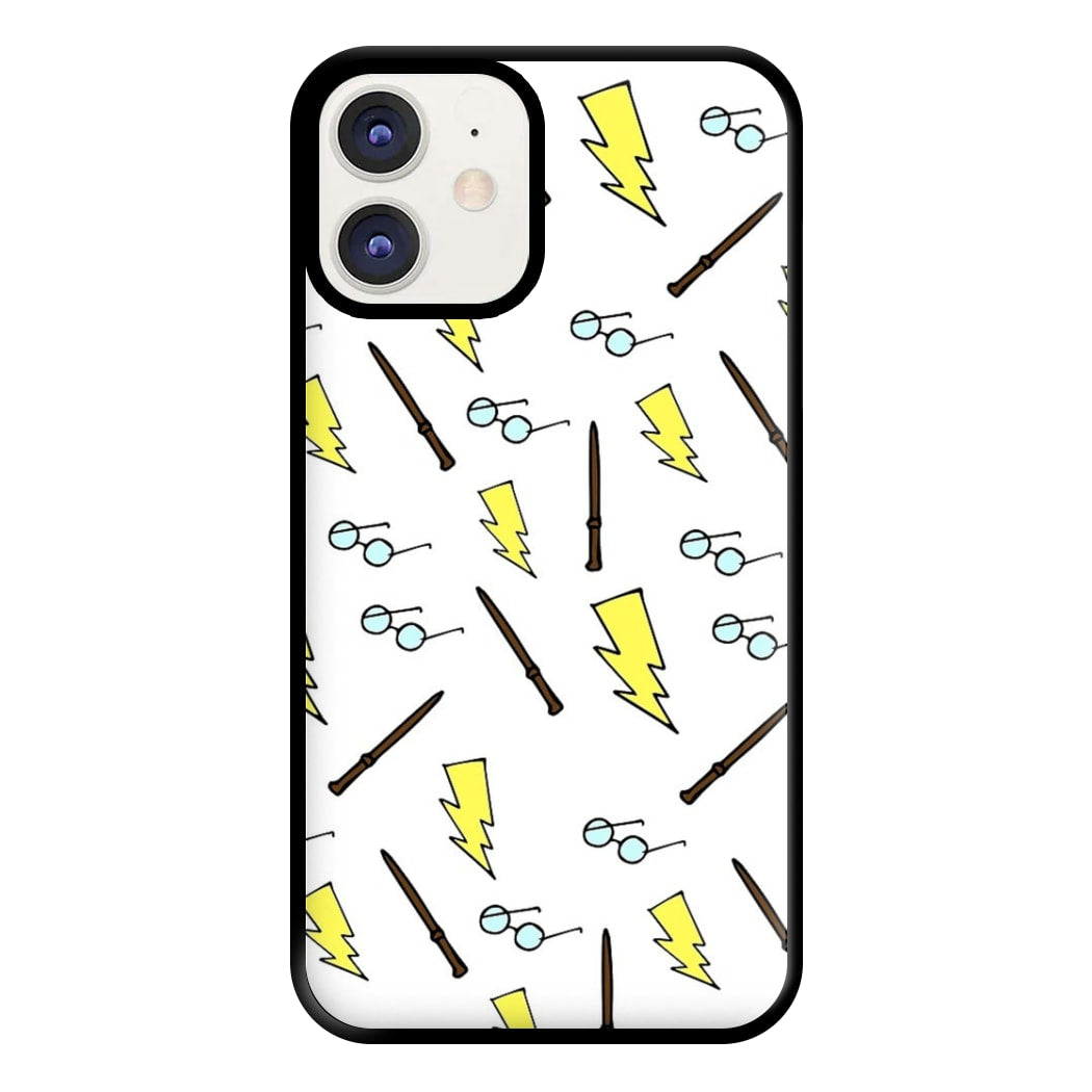 Potter Head Pattern Phone Case for iPhone 11