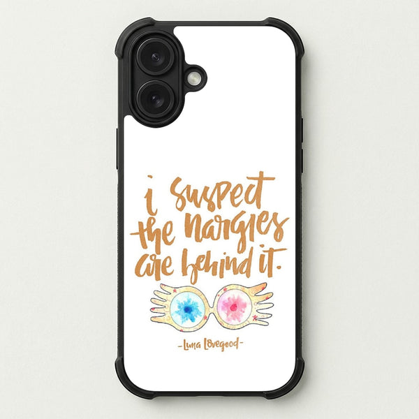 I Suspect The Nargles Are Behind It Phone Case — Bumper case