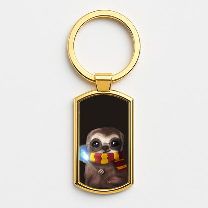 Harry Sloth Gold Keyring