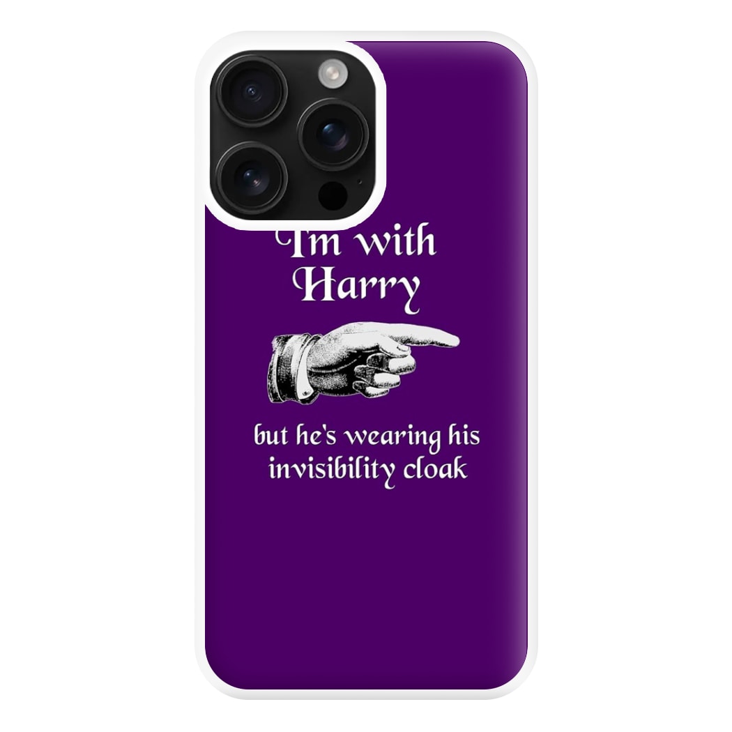 I'm With Harry Phone Case for iPhone 16 Pro Max