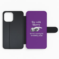I'm With Harry Flip Wallet Phone Case