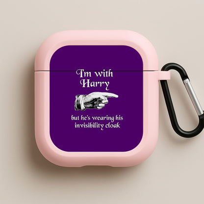 I'm With Harry Pink AirPods Case