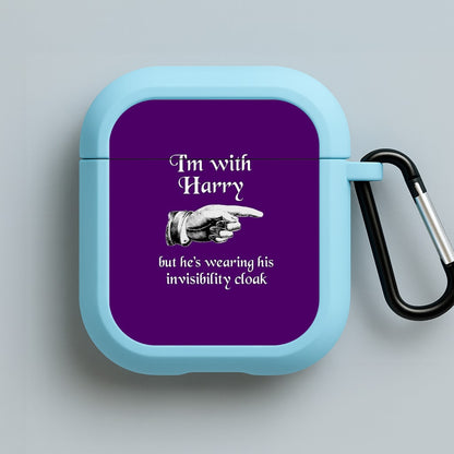 I'm With Harry Blue AirPods Case