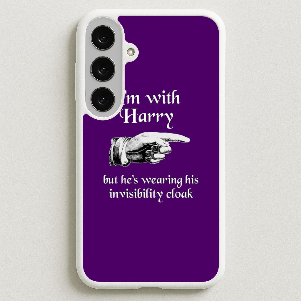I'm With Harry Phone Case for Galaxy S25FE