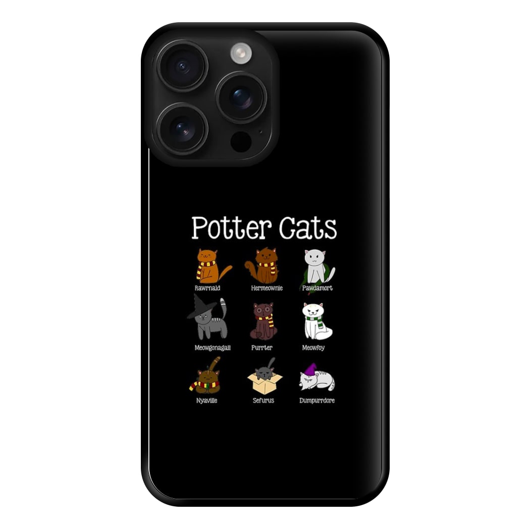 Harry Pawter Cats Phone Case