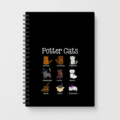 Harry Pawter - Harry Potter Cats Notebook - Fun Cases