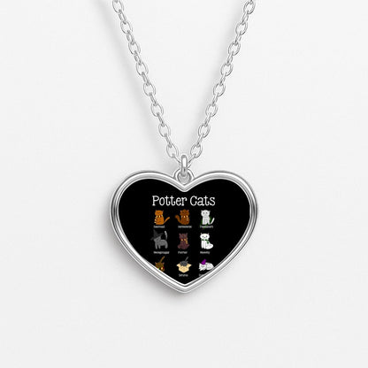 Harry Pawter Cats Necklace