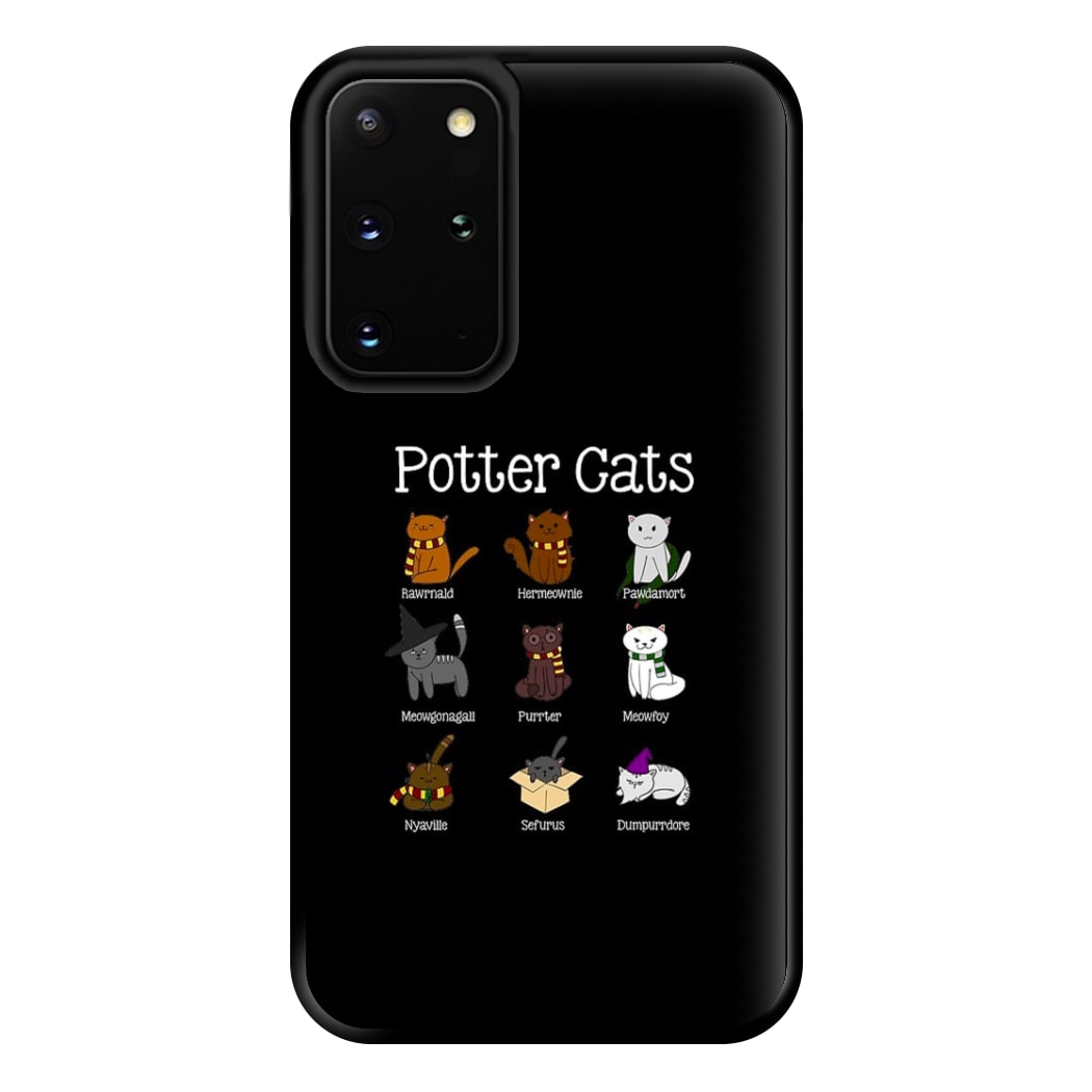 Harry Pawter Cats Phone Case for Galaxy S20 Plus