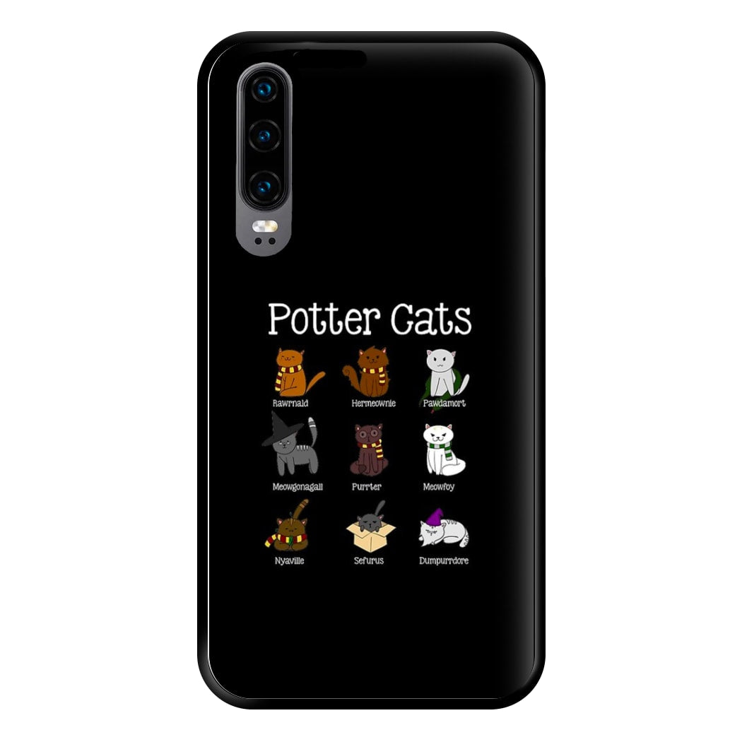 Harry Pawter Cats Phone Case for Huawei P30