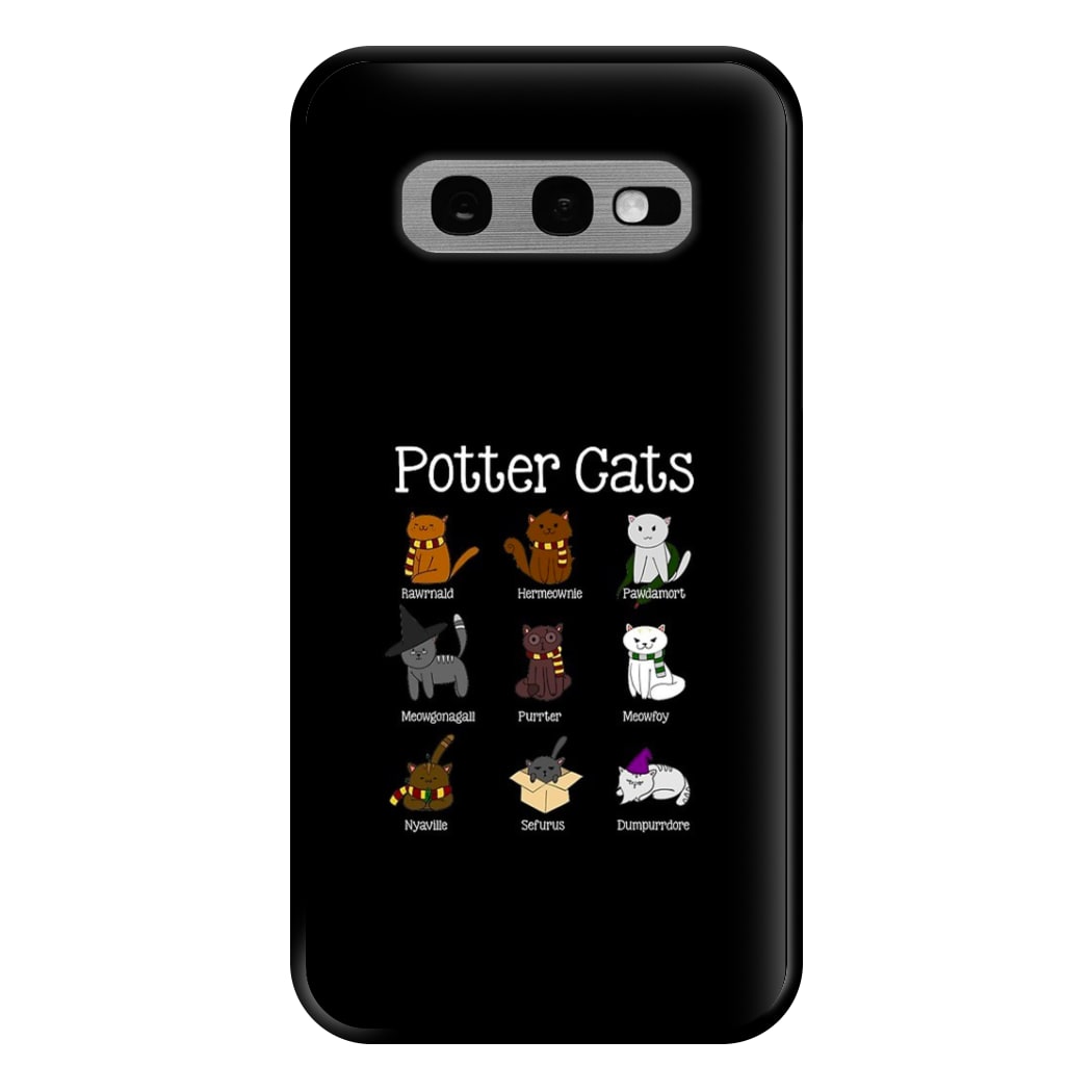 Harry Pawter Cats Phone Case for Galaxy S10e