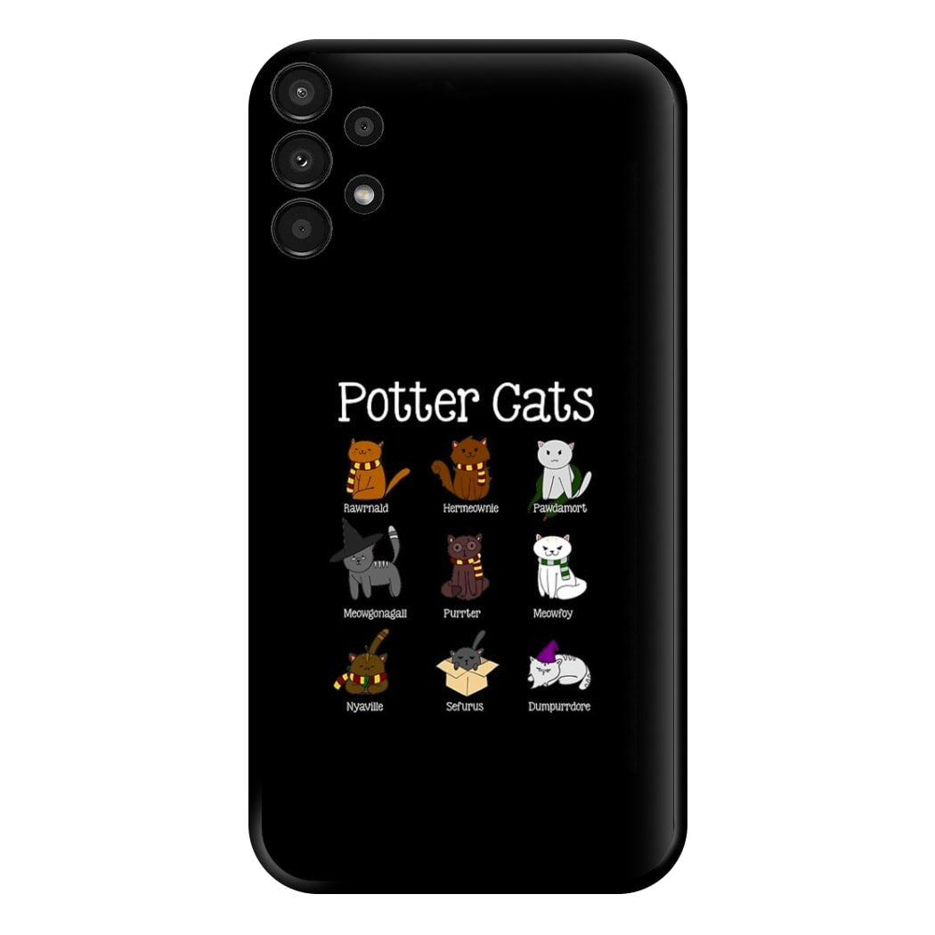 Harry Pawter Cats Phone Case for Galaxy A13