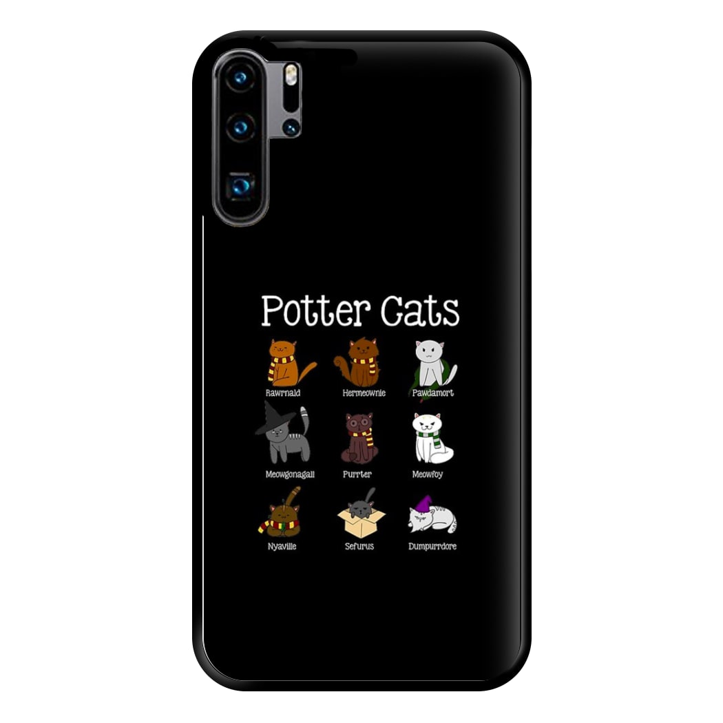 Harry Pawter Cats Phone Case for Huawei P30 Pro