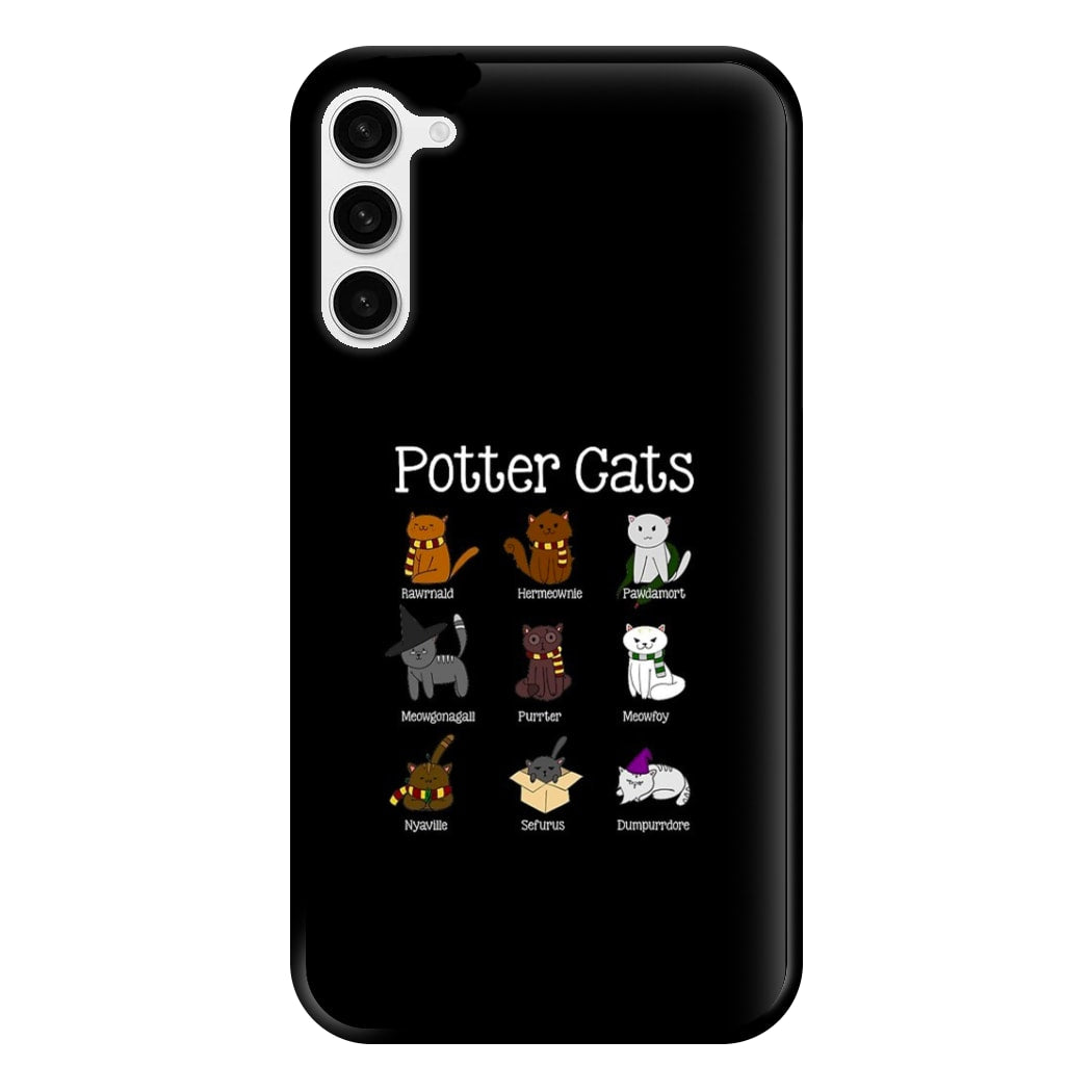 Harry Pawter Cats Phone Case for Galaxy S23 Plus