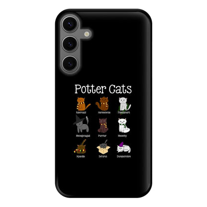 Harry Pawter Cats Phone Case for Galaxy S23FE