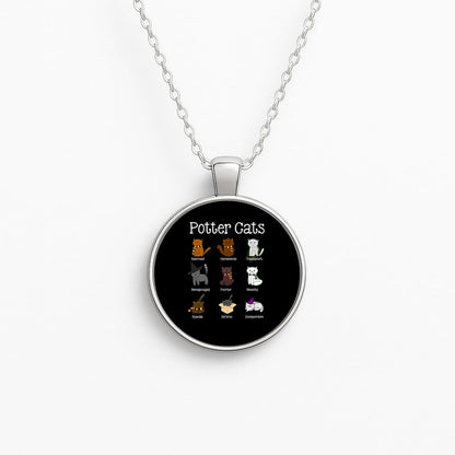 Harry Pawter Cats Necklace