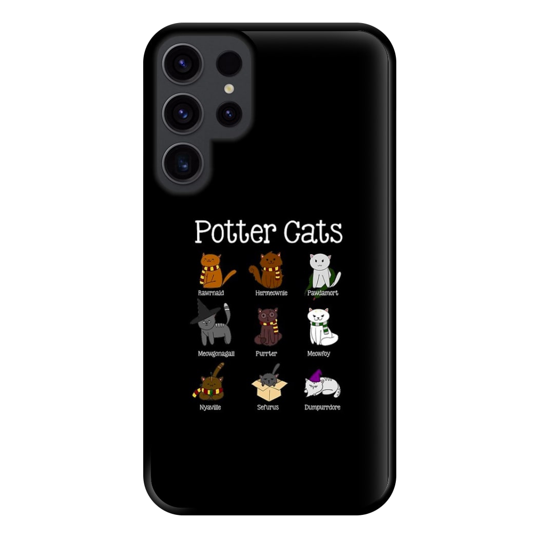 Harry Pawter Cats Phone Case for Galaxy S23 Ultra