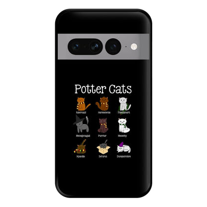 Harry Pawter Cats Phone Case for Google Pixel 7 Pro