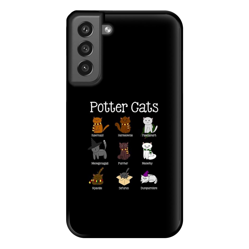 Harry Pawter Cats Phone Case for Galaxy S21FE