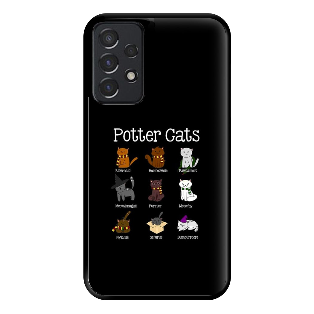 Harry Pawter Cats Phone Case for Galaxy A52 / A52s