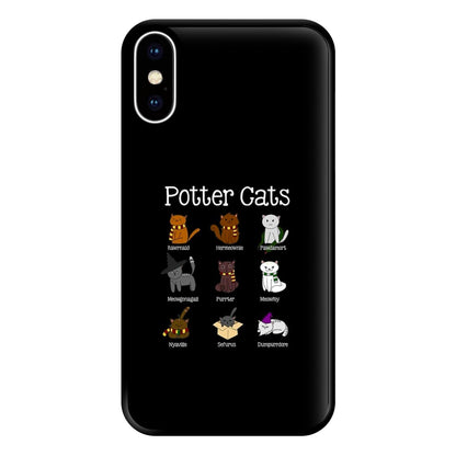 Harry Pawter Cats Phone Case for iPhone XS Max