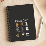 Harry Pawter Cats Notebook 3
