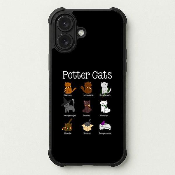 Harry Pawter Cats Phone Case — Bumper case