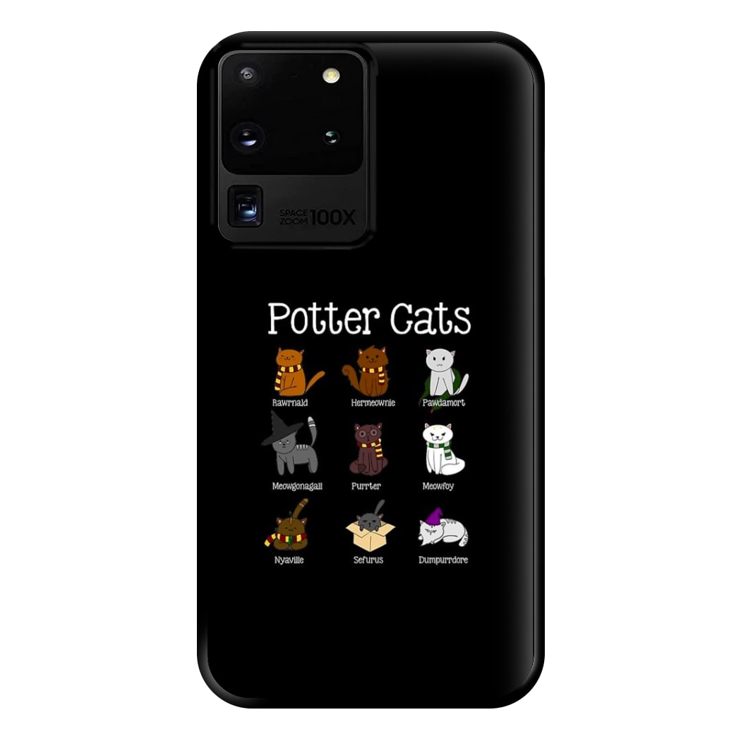 Harry Pawter Cats Phone Case for Galaxy S20 Ultra