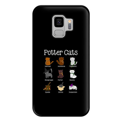 Harry Pawter Cats Phone Case for Galaxy S9 Plus