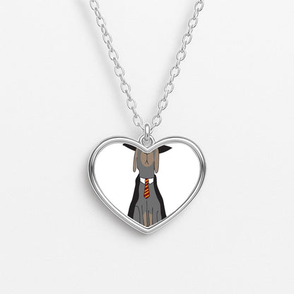 Dogwarts Heart Necklace