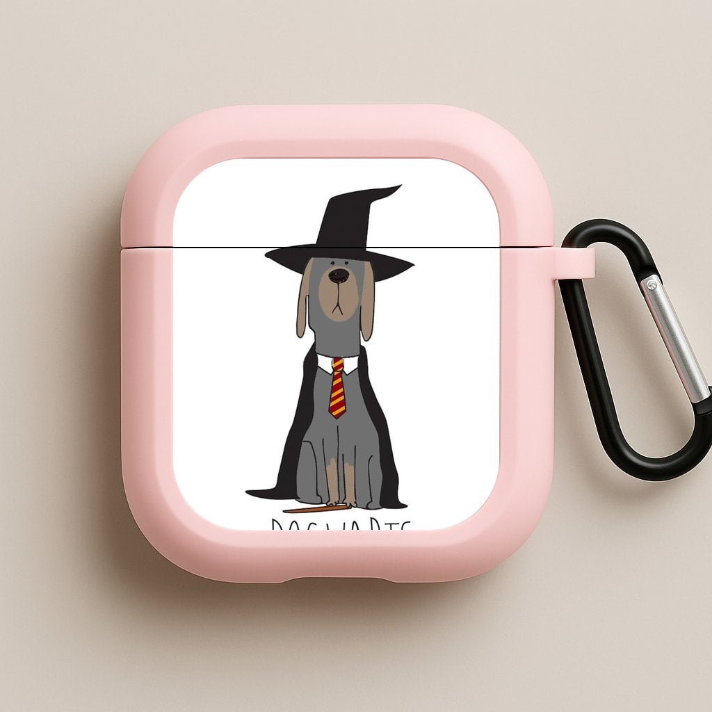 Dogwarts Pink AirPods Case