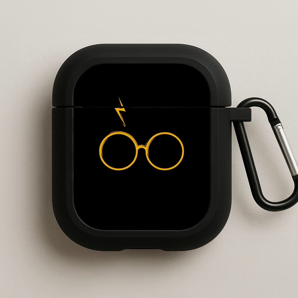 Glasses & Scar AirPods Case