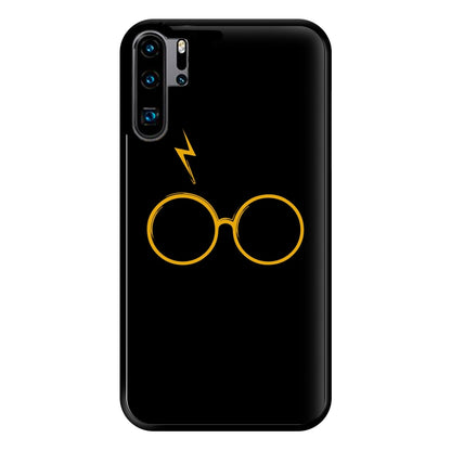 Glasses & Scar Phone Case for Huawei P30 Pro