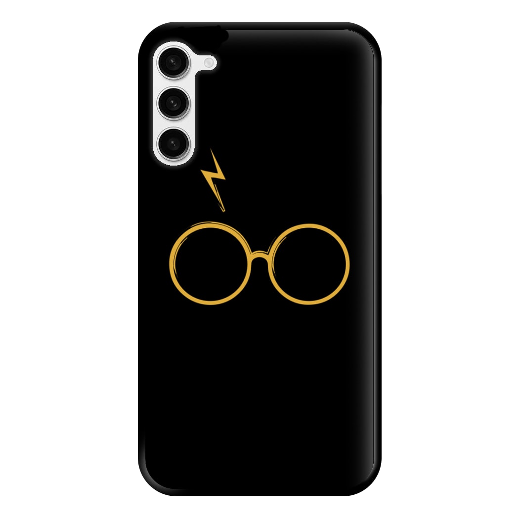 Glasses & Scar Phone Case for Galaxy S23 Plus