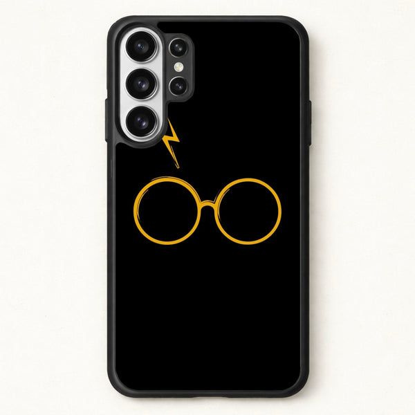Glasses & Scar Phone Case for Galaxy S26 Ultra